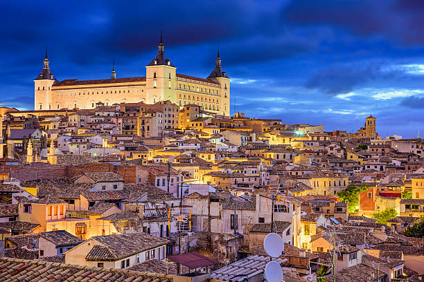 istock Toledo, Spain Town Skyline 526371405
