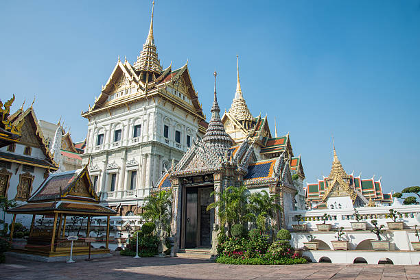 istock Wat Pra Kaew, The Grand Palace, blue sky, Thailand 526372465