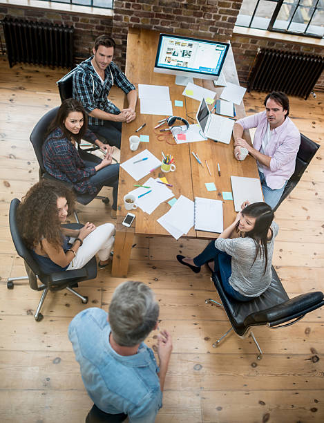 istock People in a business meeting 526372607