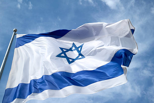 istock Israel Flag Detail 526374167
