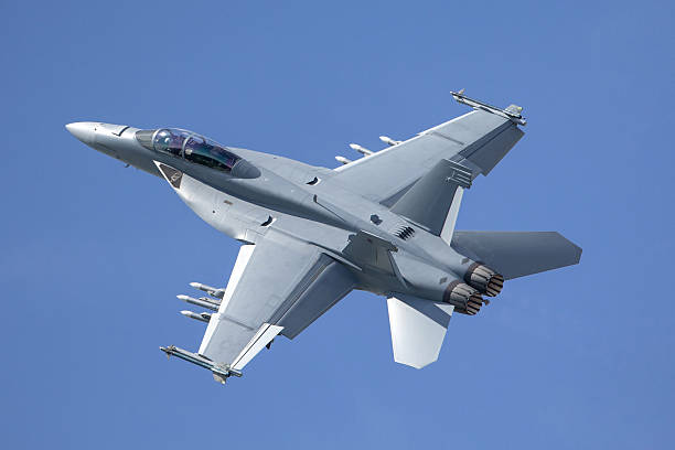 istock Boeing FA-18F Super Hornet Fighter Aircraft 526374545