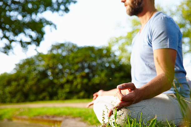 istock Meditation- a natural remedy 526389809