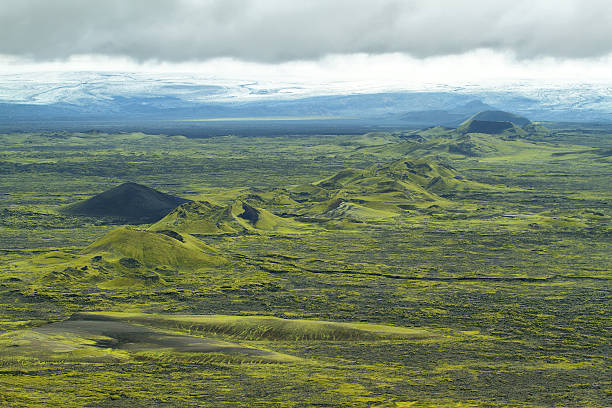istock Volcanic landscape in Lakagigar 526391095