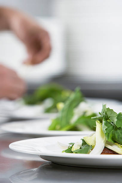istock Closeup Of Salad Plates 526391621