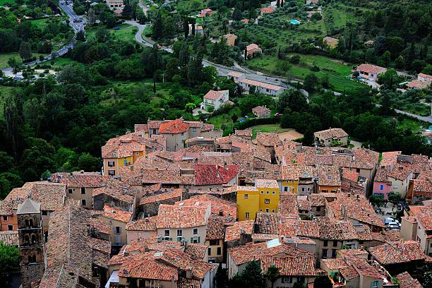 istock village in the National park 526424915