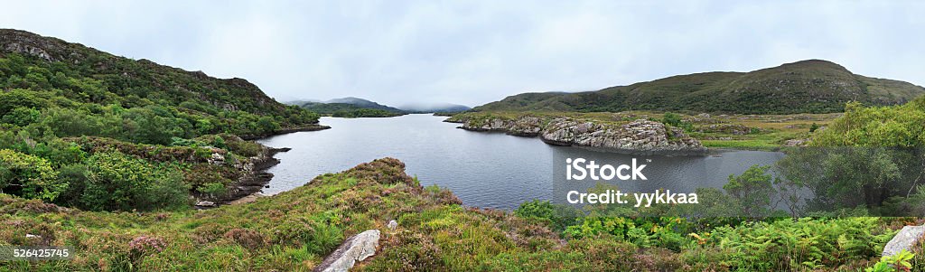 Bellissima vista panoramica di Upper Lake. - Foto stock royalty-free di Ambientazione esterna