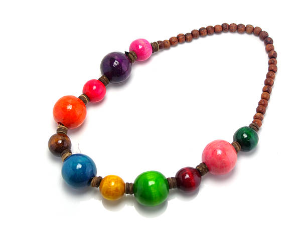 istock colorful wood bead necklace 526426805