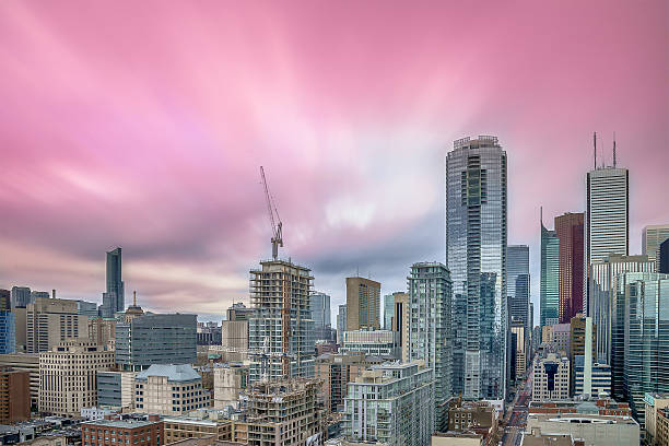 View of city center nice sky