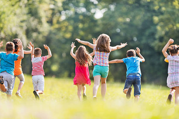 istock Children running in the park. 526441589