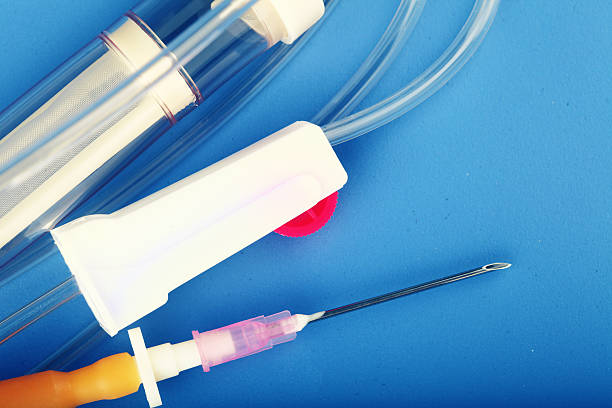 istock IV Drip with filter. Medical disposable equipment. 526443615