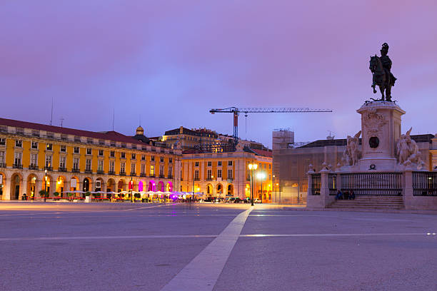 istock Commerce square  in Lisbon, Portugal 526445483