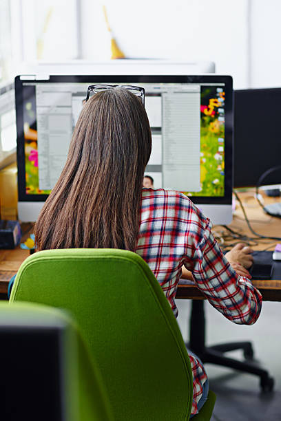 istock She's glued to the screen 526446389