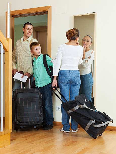 istock family  with luggage  going on holiday 526447313
