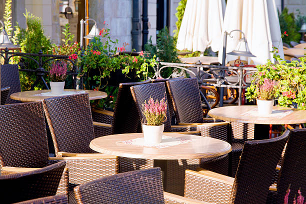 istock Street cafe in Cracow 526447411