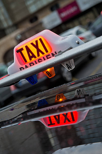 istock Taxi sign 526470025