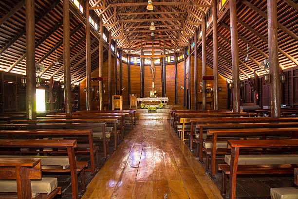 istock Old wooden Church 526493051