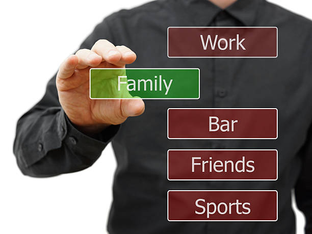 istock choosing family life .instead work,party 526494541