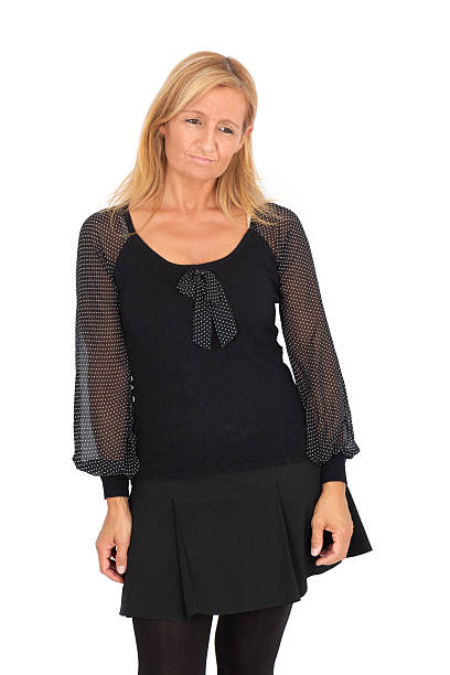 istock Beautiful woman doing different expressions in different sets of clothes 526495049