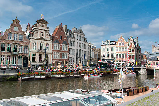 istock Ghent river bank 526495747