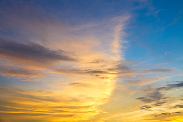 istock Nature design cloud on golden sky 526507727