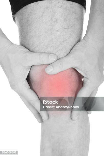 Man With Knee Pain Stock Photo - Download Image Now - Adult, Alternative Therapy, Arthritis