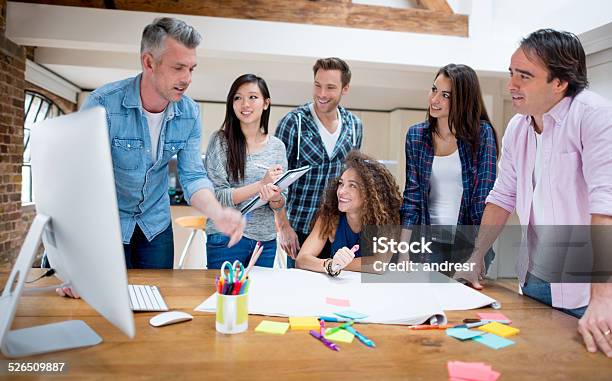 Creative Entrepreneurs Stock Photo - Download Image Now - Adult, Architect, Architecture