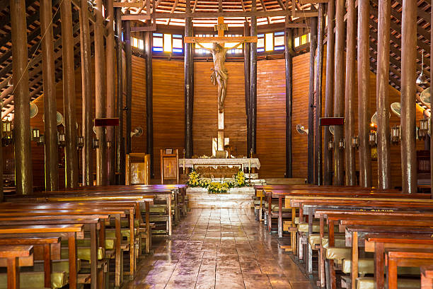 istock Old wooden Church 526535703