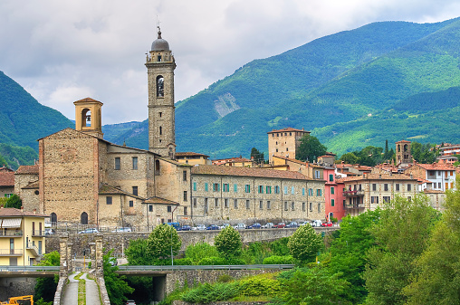 Vista panorámica de Bobbio. Emilia-romaña. Italia. photo