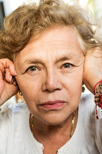 istock Serious Senior woman 526538541