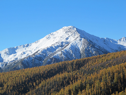 Baimang or Baima (White horse) Snow Mountain, Shangri-La, Yunnan Province, ChinaBaimang or Baima (White horse) Snow Mountain, Shangri-La, Yunnan Province, China