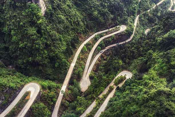 istock tianmen mountain winding road 526539570