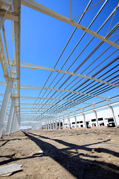 istock The construction of steel structure 526539706
