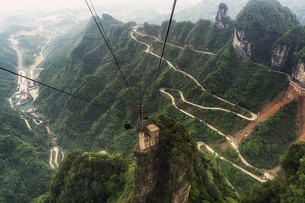 istock tianmen mountain winding road 526539716