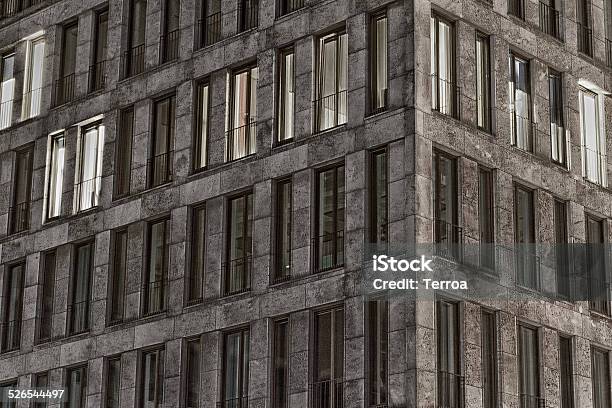 Hdr Of Businesshouse Stock Photo - Download Image Now - Headquarters, Blue, Building Exterior