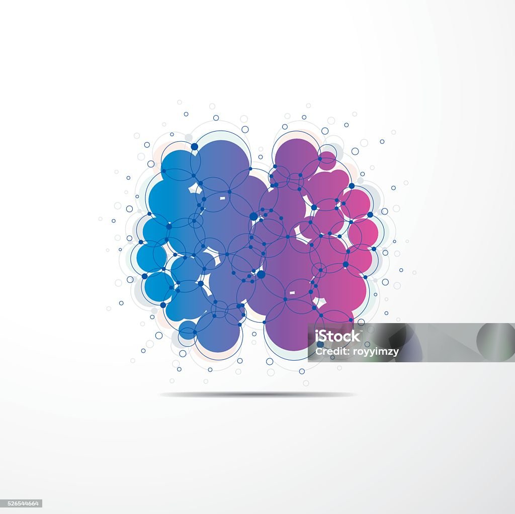 Abstract. Brain Simple Form Abstract Brain Graphic Stock Illustration - Download Image Now ...