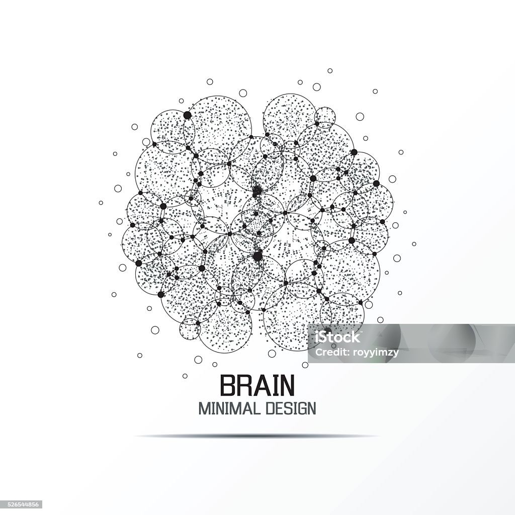 Abstract. Brain Simple Form Abstract Brain Graphic Stock Illustration - Download Image Now ...