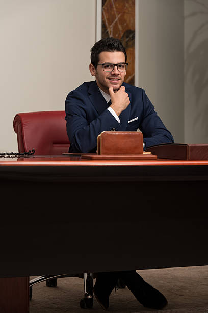 istock Smiling Businessman Looking At Camera With Reliability 526544989