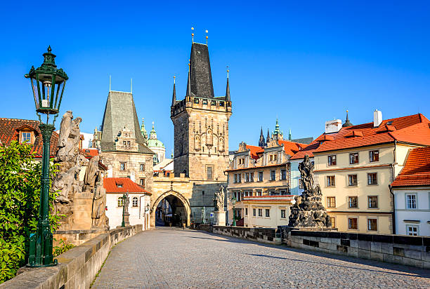 charles most, praga, republika czeska - charles bridge zdjęcia i obrazy z banku zdjęć