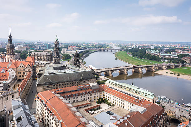 istock Cityscape of Dresden and River Elbe 526545937