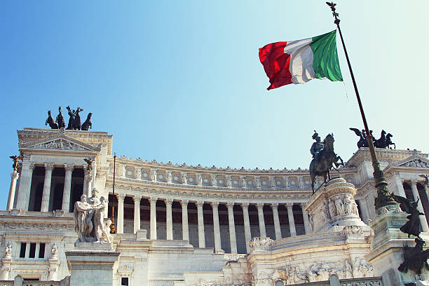 istock Piazza Venezia  in Rome, Italy 526546156