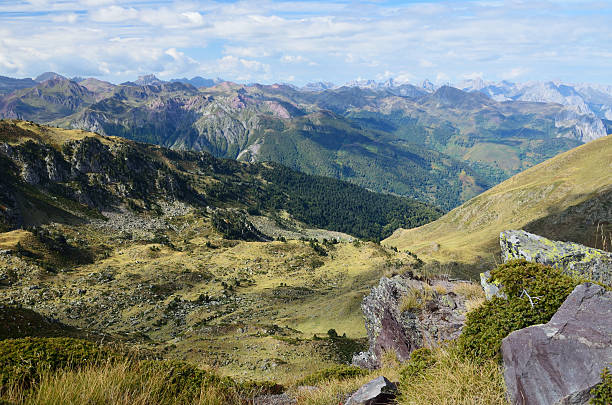istock Autumn mountains from the pass Col d'Ayous 526546451