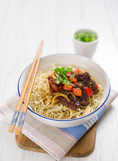 Mie Daging Lada Hitam