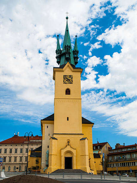 istock St. James church in Pribram 526548426