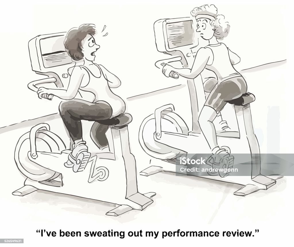 Cartoon Performance Relative Performance Review Stock Illustration - Download Image Now - Cartoon ...