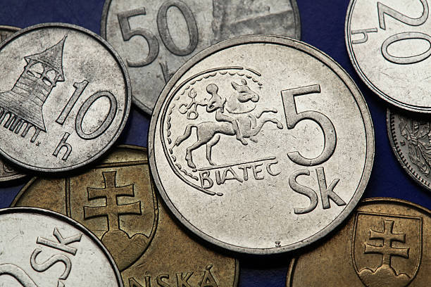 istock Coins of Slovakia 526550435