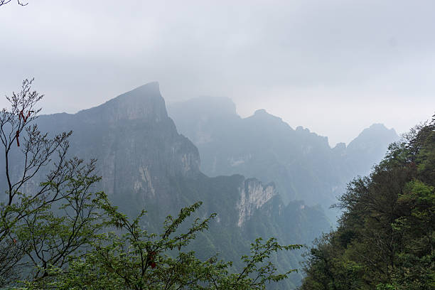 istock tianmen mountain landscape and viewpoint 526550594