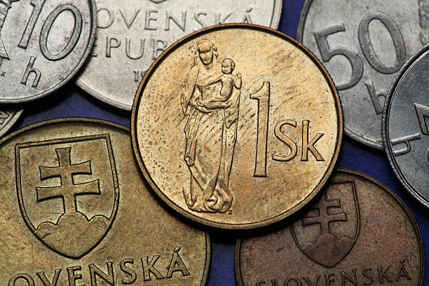 istock Coins of Slovakia 526551289