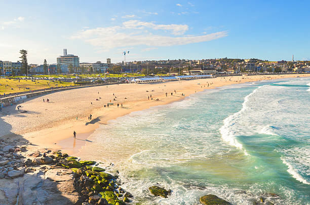 istock Panoramic view of bondi beach ,Sydney 526551948