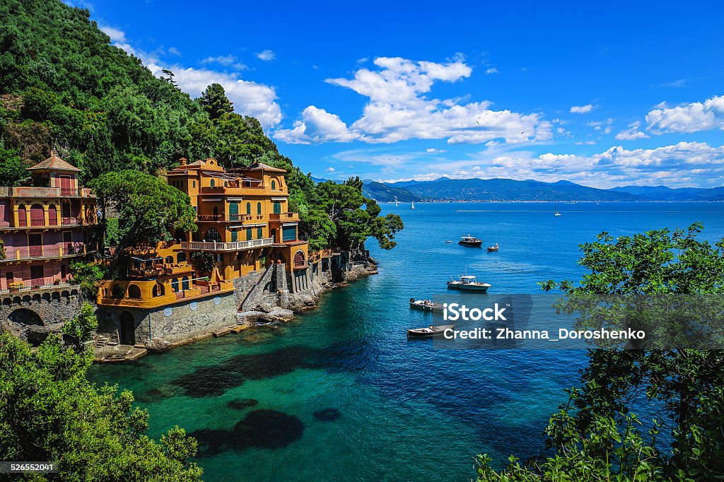 Portofino Bay Portofino Bay, seaside in Liguria, Italy Portofino Stock Photo
