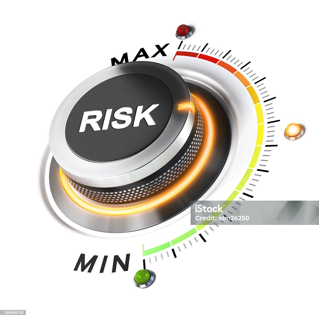 許容可能なリスクレベル - リスクのロイヤリティフリーストックフォト